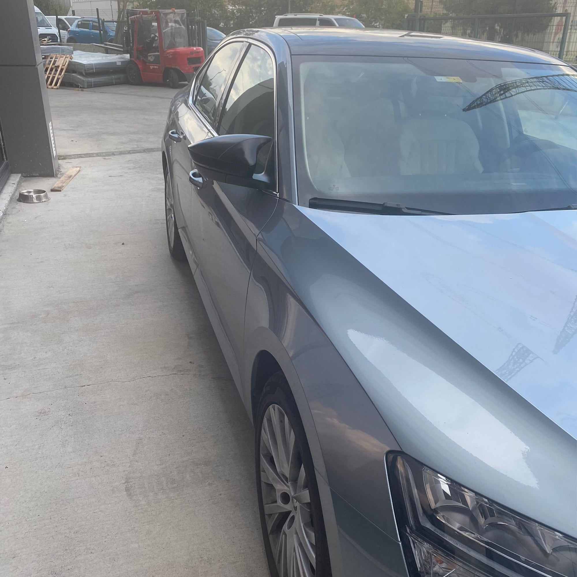 Mirror Cover for Skoda SuperB MK3 2015-2021 Batman Model