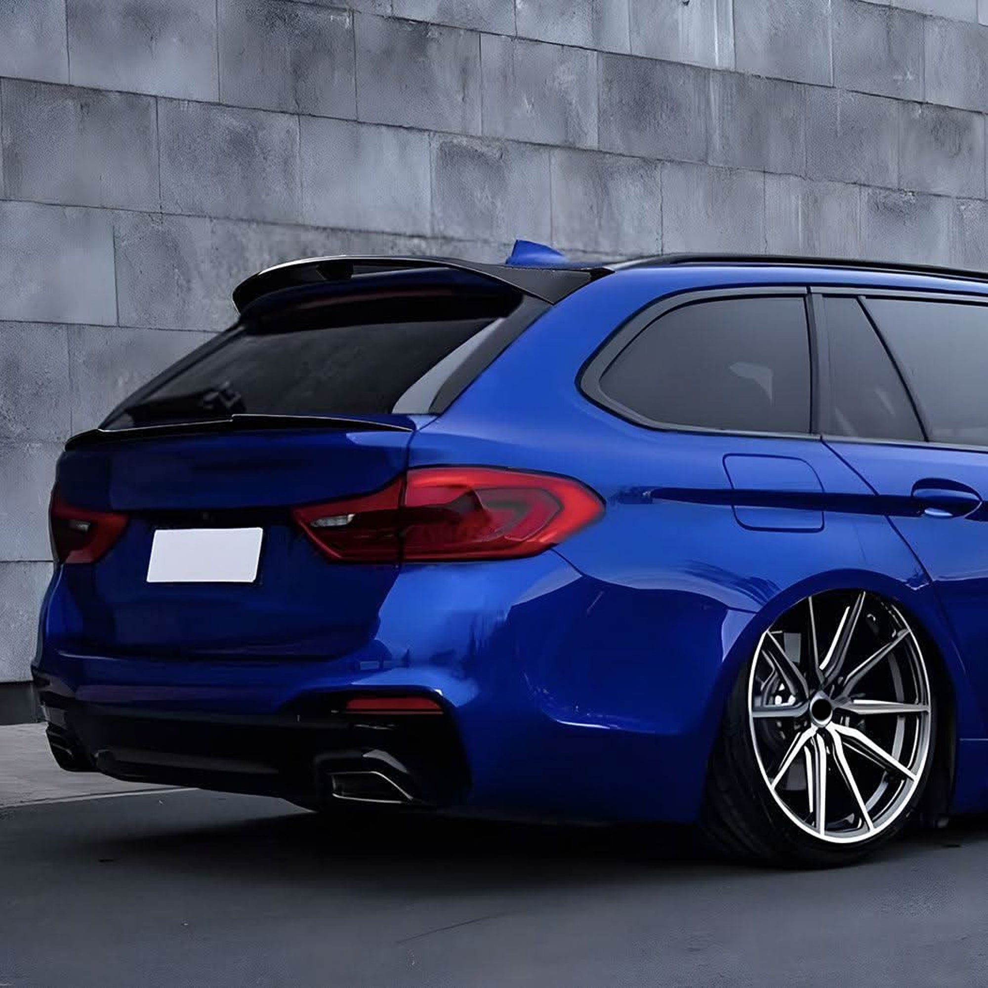 Rear Roof Spoiler For BMW 5 Series G31 2017-2023 ROOF Spoiler Piano Black ABS Plastic