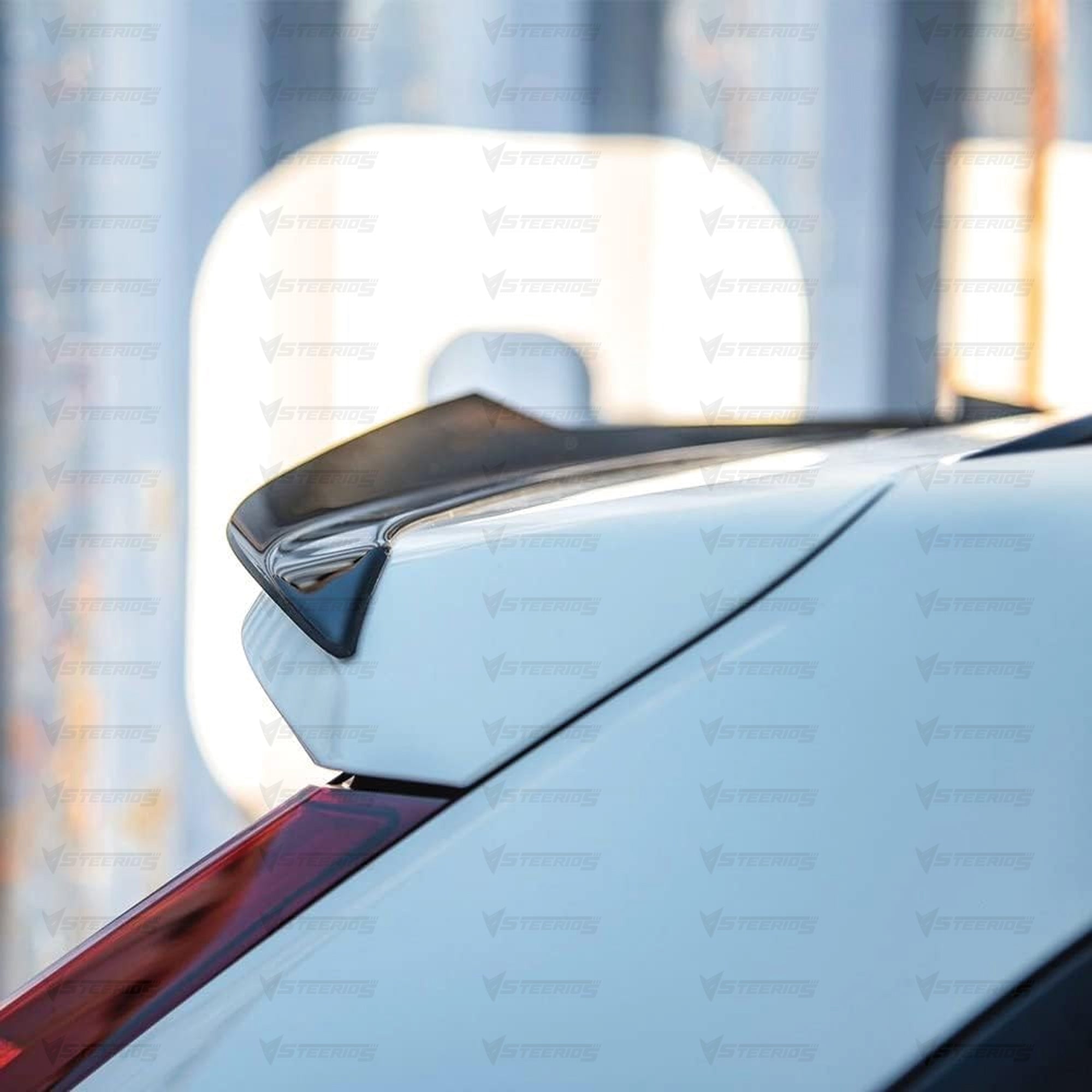 Rear Trunk Spoiler For Volvo XC60 2017-2022 Spoiler Piano Black ABS Plastic