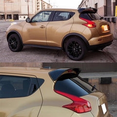 Rear Roof Spoiler For Nissan Juke 10-19 Spoiler Piano Black ABS Plastic
