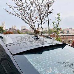 Roof Top Spoiler For BMW X6 E71 E72 2008-2014 Roof M4 Style Piano Black ABS Plastic