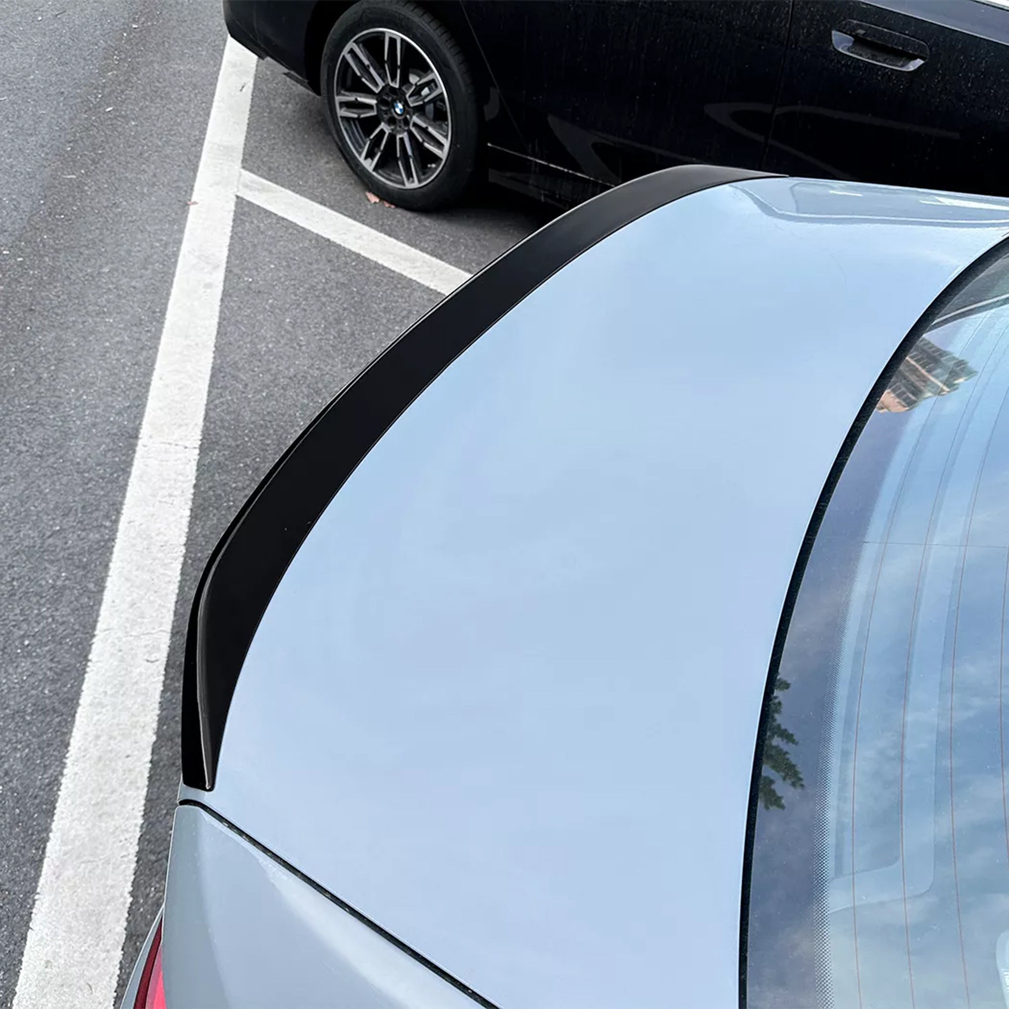 Rear Trunk Spoiler For BMW 3 Series G20 2019+ MP Style Spoiler Piano Black ABS Plastic