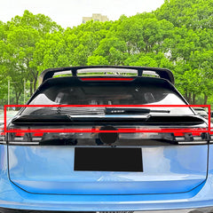 Rear Trunk Spoiler For VW Volkswagen Tiguan MK3 2024+ MİDDLE TRUNK M4 Style Spoiler Piano Black ABS Plastic