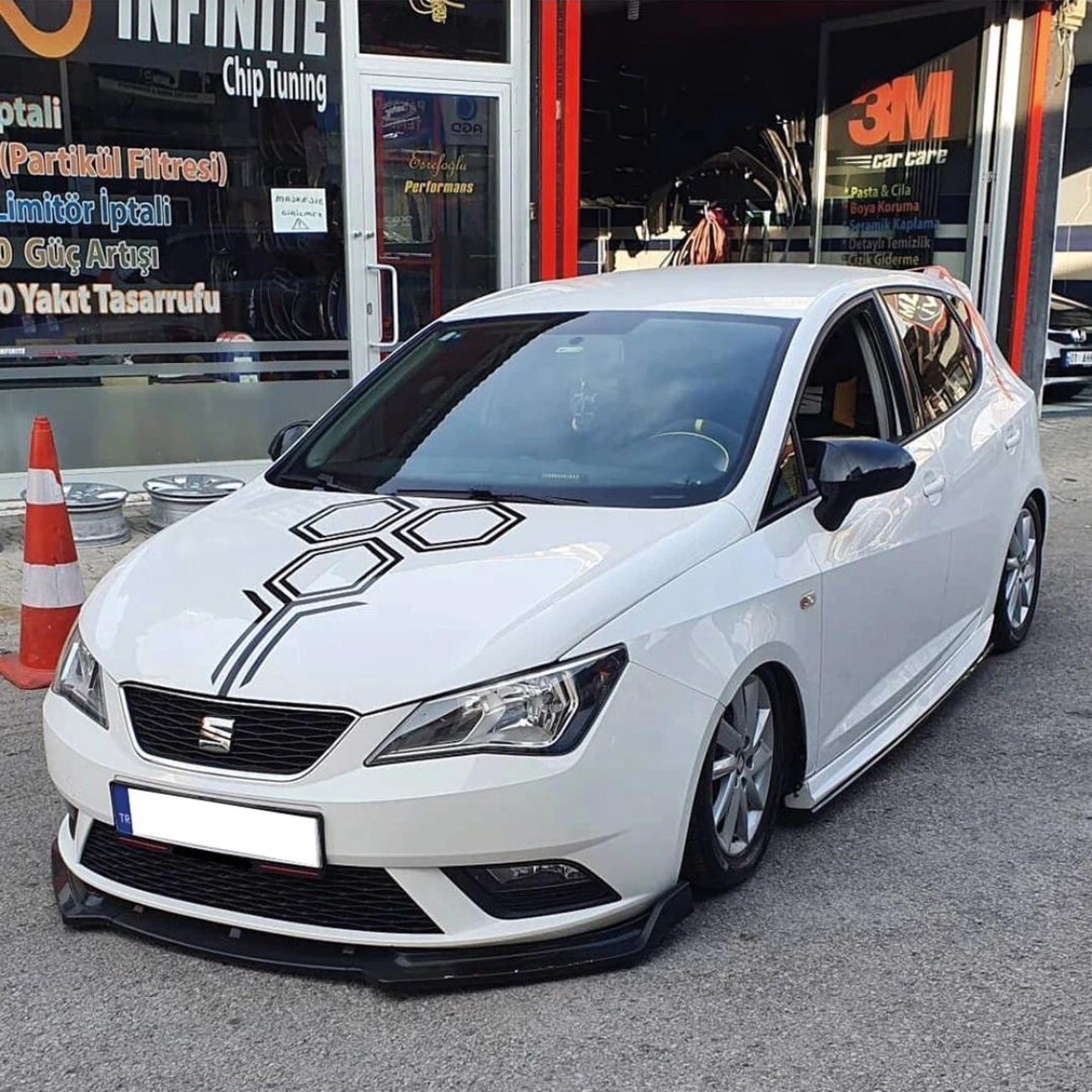 Mirror Cover for Seat Ibiza MK4 2008-2017 Batman Model