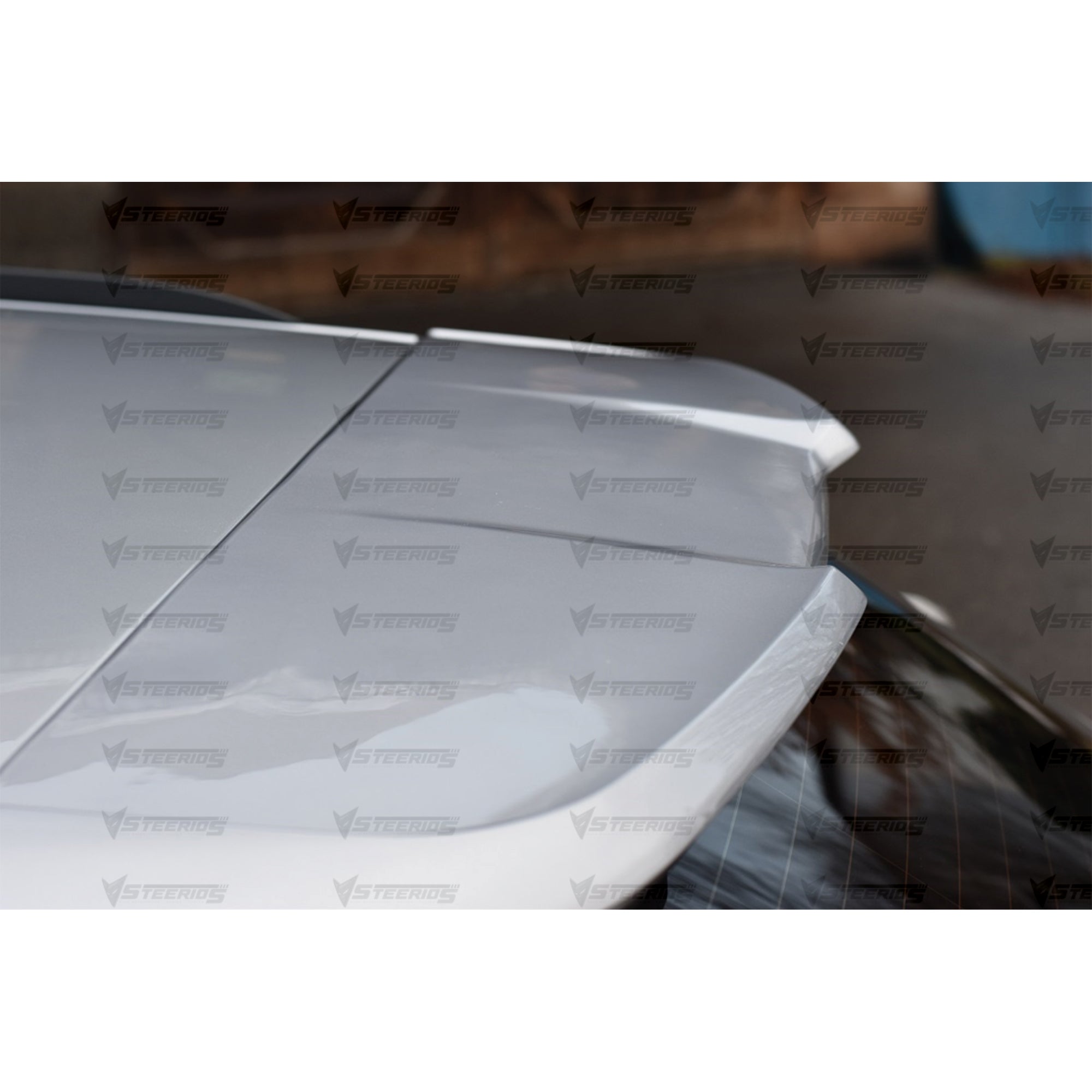 Rear Roof Spoiler For Audi A4 B9 2017-2021 Avant Style Piano Black ABS Plastic