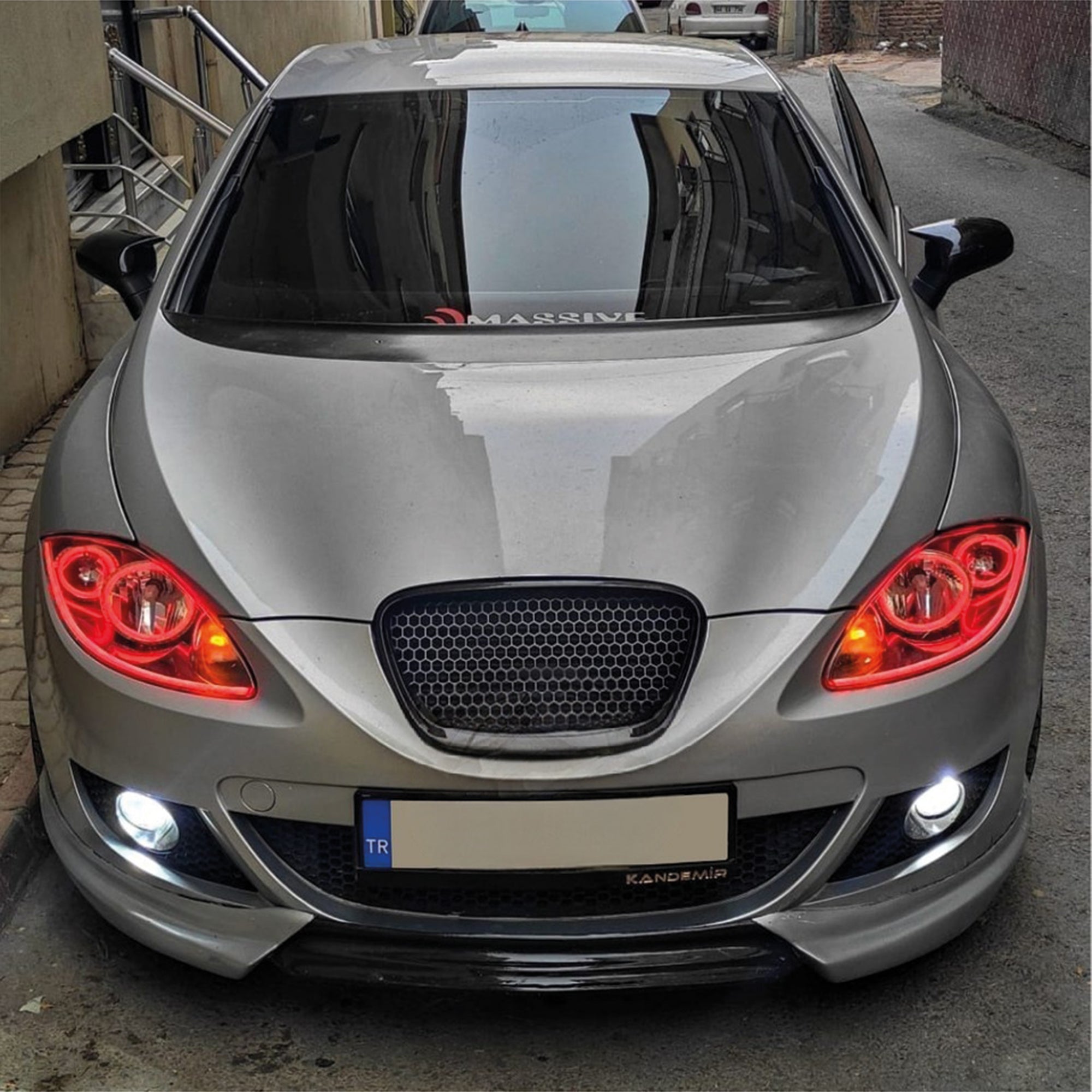 Mirror Cover for Seat Leon MK2 /MK2.5 FL 2005-2012 Batman Model