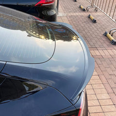 Rear Trunk Spoiler For Tesla Model 3 2017+ M4 Style Spoiler Piano Black ABS Plastic