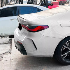 Rear Trunk Spoiler For BMW 4 Series G22 2020+ Spoiler Piano Black ABS Plastic