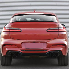 Rear Trunk Spoiler For BMW X4 G02 2018+ M5 Style Spoiler Piano Black ABS Plastic