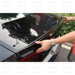 Rear Trunk Spoiler For Volvo S90 2016-2020 Spoiler Piano Black ABS Plastic