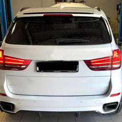 Rear Roof Spoiler For BMW X5 F15 M Sport 2014-2018 ROOF Spoiler Piano Black ABS Plastic