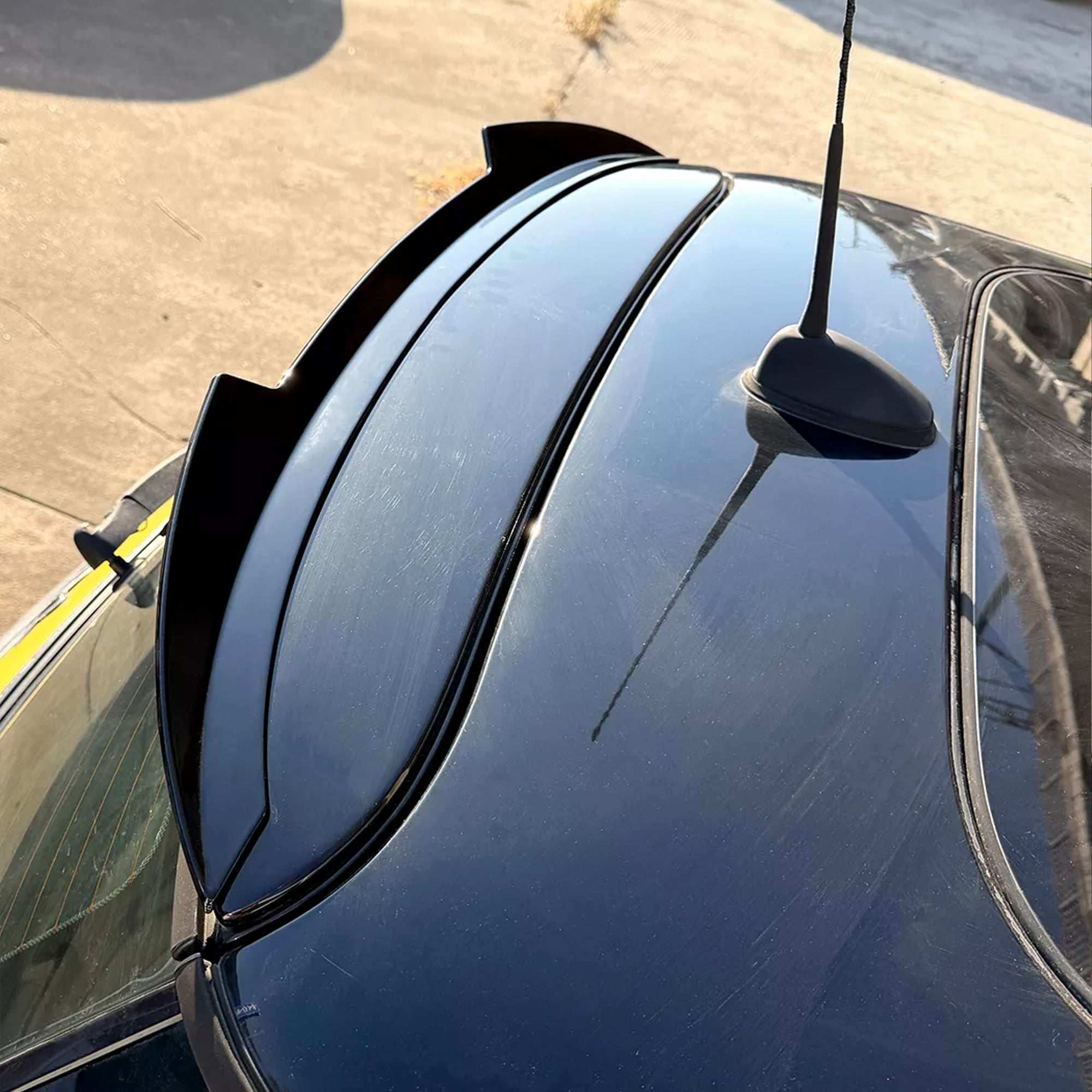 Rear Trunk Spoiler For Mini Cooper R50 2001-2006 M4 Style Spoiler Piano Black ABS Plastic