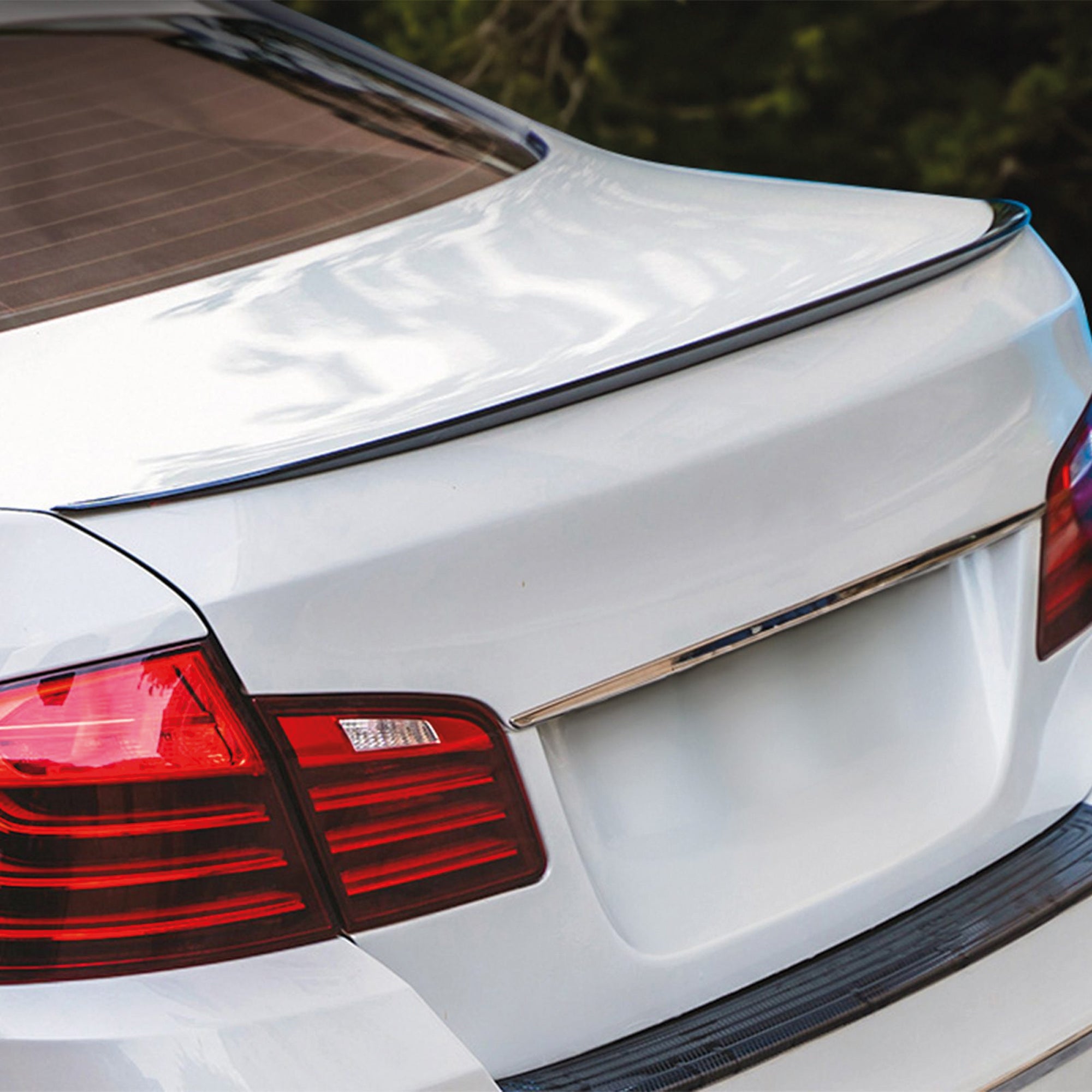 Rear Spoiler For BMW 5 Series F10 2010-2016 M5 Style Piano Black ABS Plastic