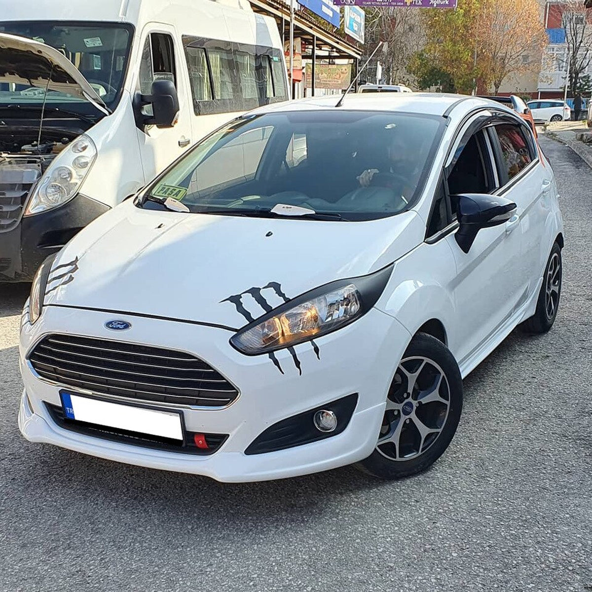 Mirror Cover for Ford Fiesta MK6 MK6 FL 2008-2017 Batman Model