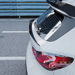 Rear Trunk Spoiler For BMW 1 Series F40 2019+ MİDDLE SPOİLER M4 Style Spoiler Piano Black ABS Plastic