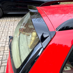 Rear Roof Spoiler For VW Volkswagen Polo 9N 2003-2008 Oettinger Style Spoiler Piano Black ABS Plastic