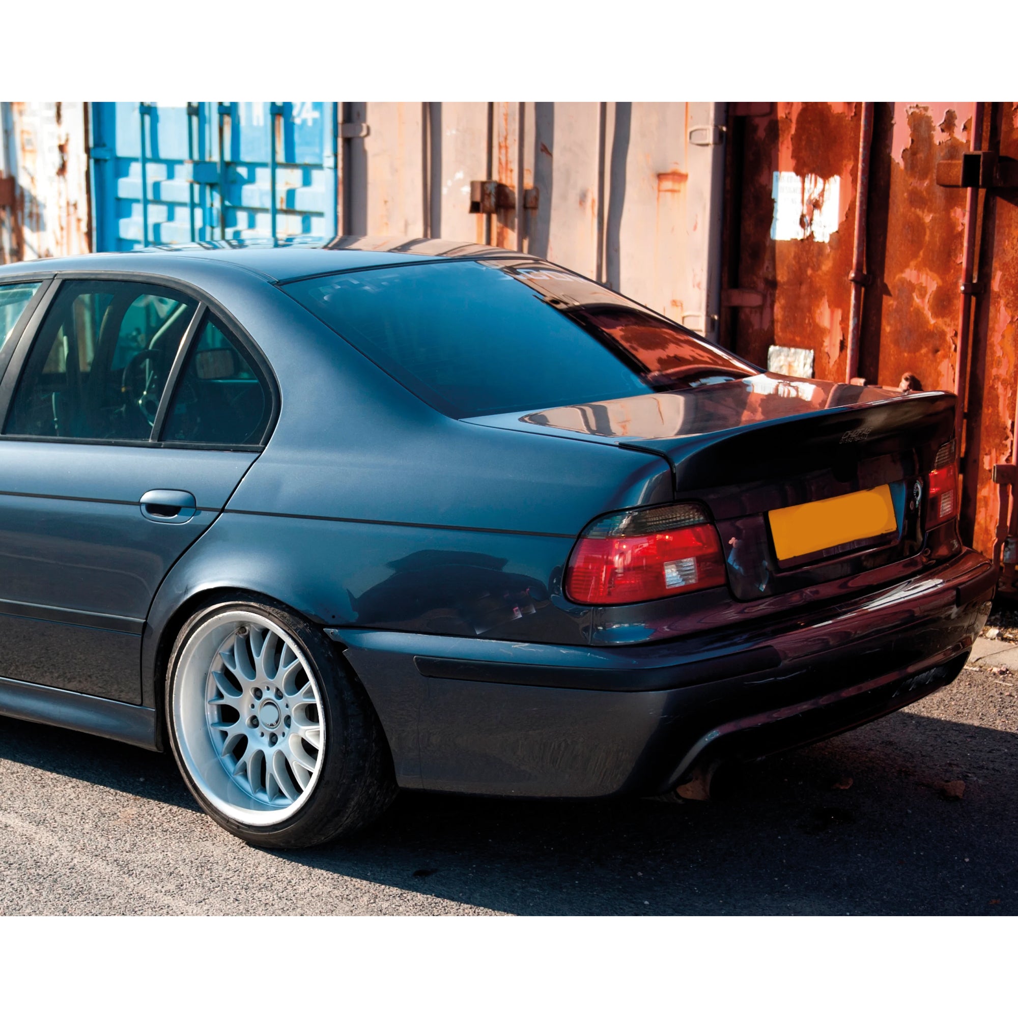 Rear Roof Spoiler For BMW E39 95-03 CSL Style Spoiler Piano Black ABS Plastic