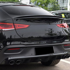 Rear Trunk Spoiler For Mercedes Benz GLE Class GLE Coupe C167 2020+ Spoiler Piano Black ABS Plastic