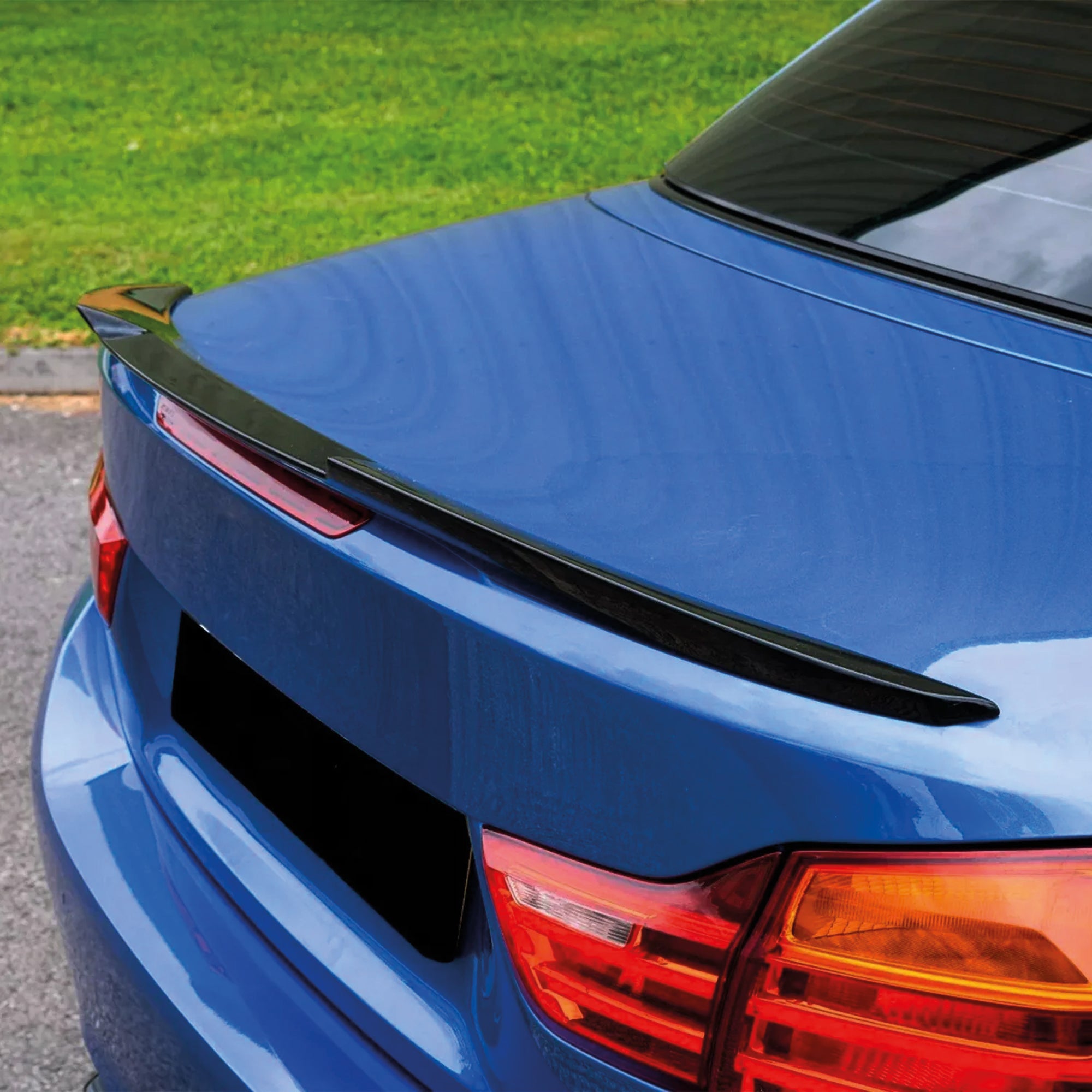 Rear Spoiler For BMW F33 4 Series 2013-2020 M4 Style Piano Black ABS Plastic