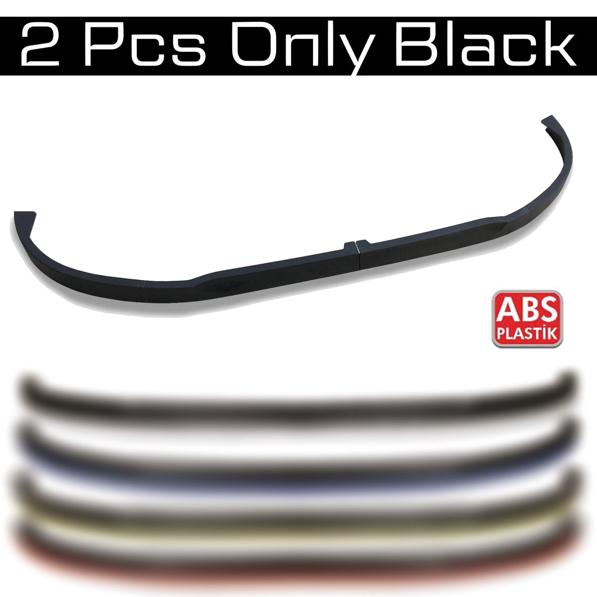 Universal H Model H-Type Front Bumper Lip Adjustable All Car