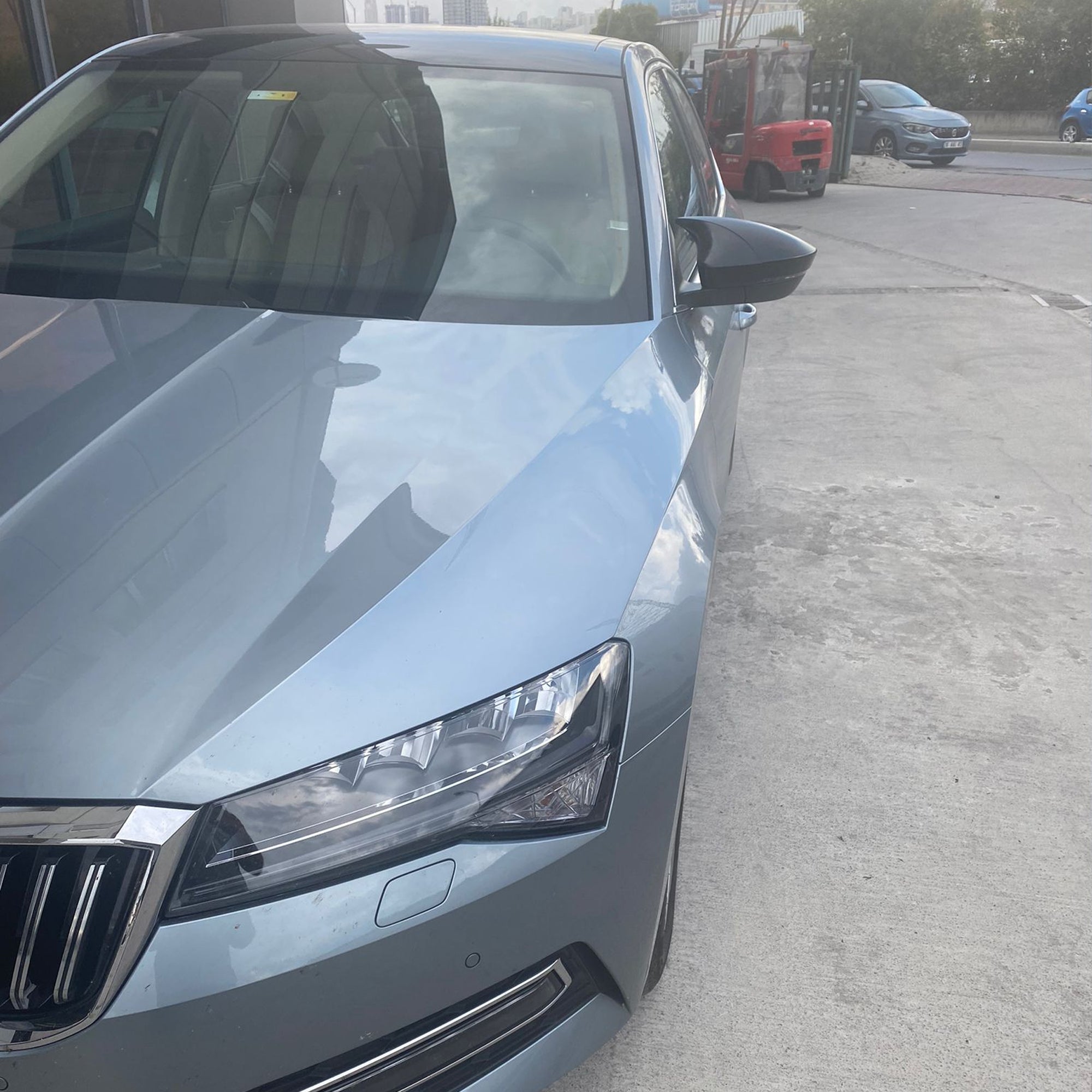 Mirror Cover for Skoda SuperB MK3 2015-2021 Batman Model