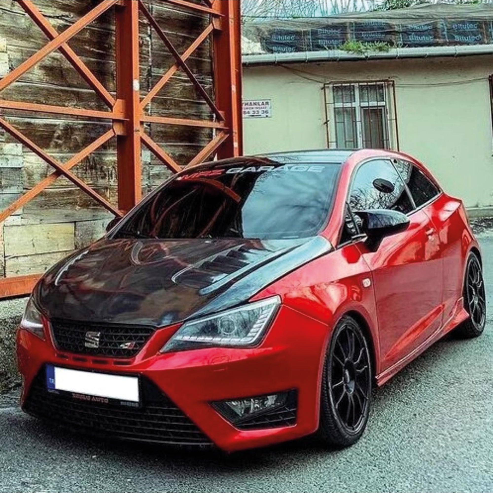 Mirror Cover for Seat Ibiza MK4 2008-2017 Batman Model