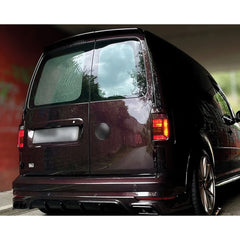 Rear Roof Spoiler For VW Caddy MK3 03-15 2 DOOR Spoiler Piano Black ABS Plastic