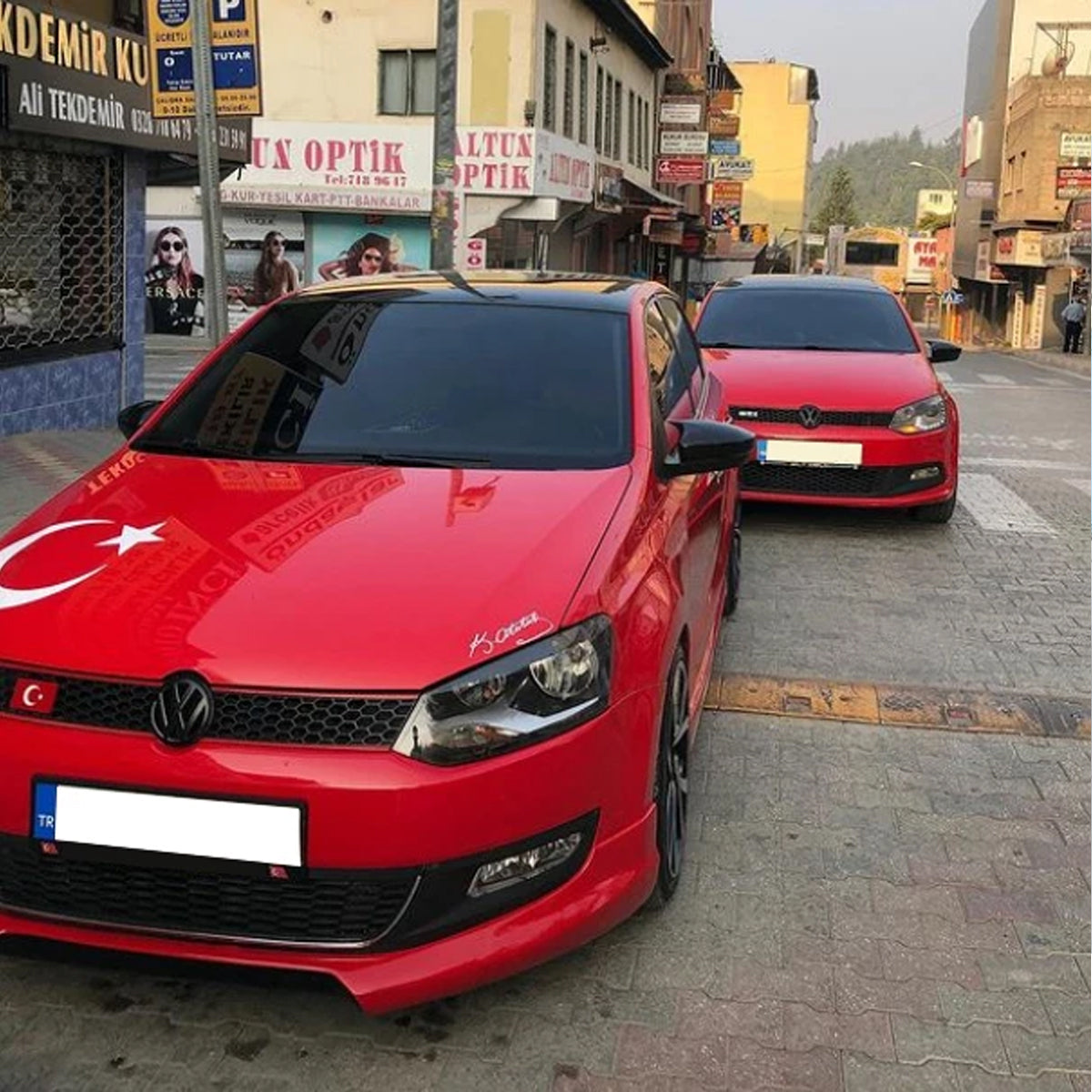 Mirror Cover for VW Polo MK5 2009-2017 Batman Model