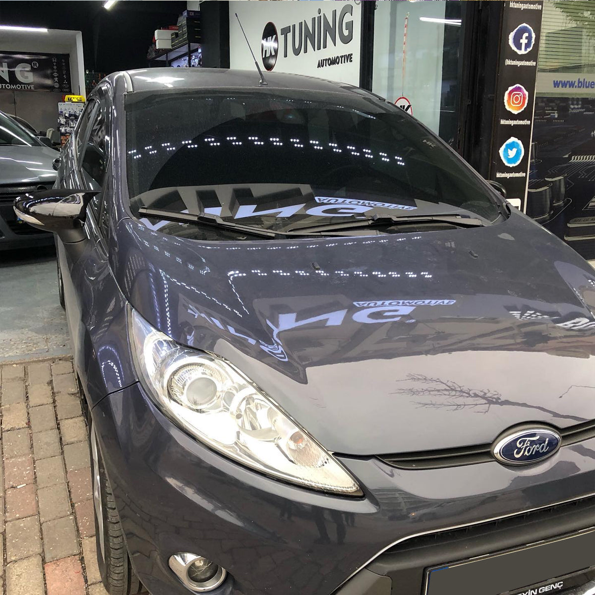 Mirror Cover for Ford Fiesta MK6 MK6 FL 2008-2017 Batman Model