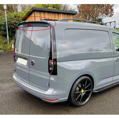 Rear Roof Spoiler For VW Caddy MK4 2020+ 2 DOOR Spoiler Piano Black ABS Plastic