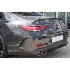 Rear Spoiler For Mercedes C257 CLS 400 500 550 63 Amg Gt 2020 Piano Black ABS Plastic