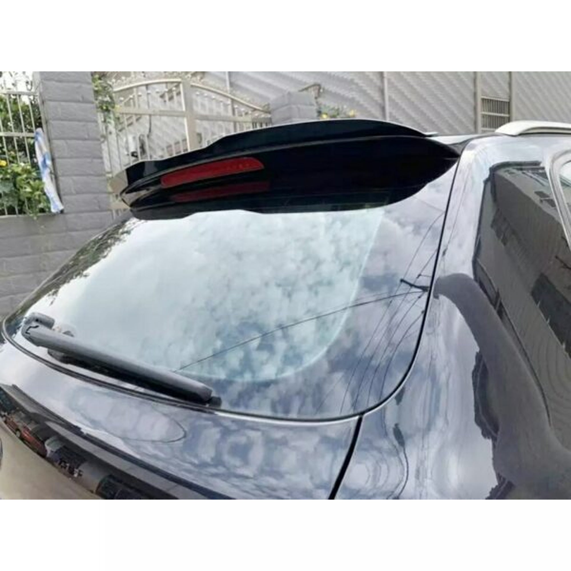 Rear Spoiler For A3 8P 2010-2013 Hatchback MX Style Rear Spoiler Piano Black ABS Plastic