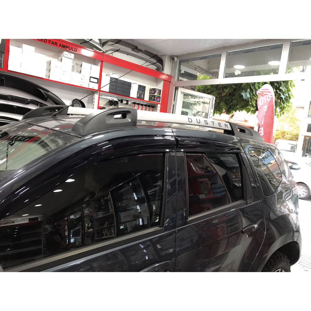 Window Visor for Dacia Duster 10-17 4pcs Rain Guard Wind Deflector
