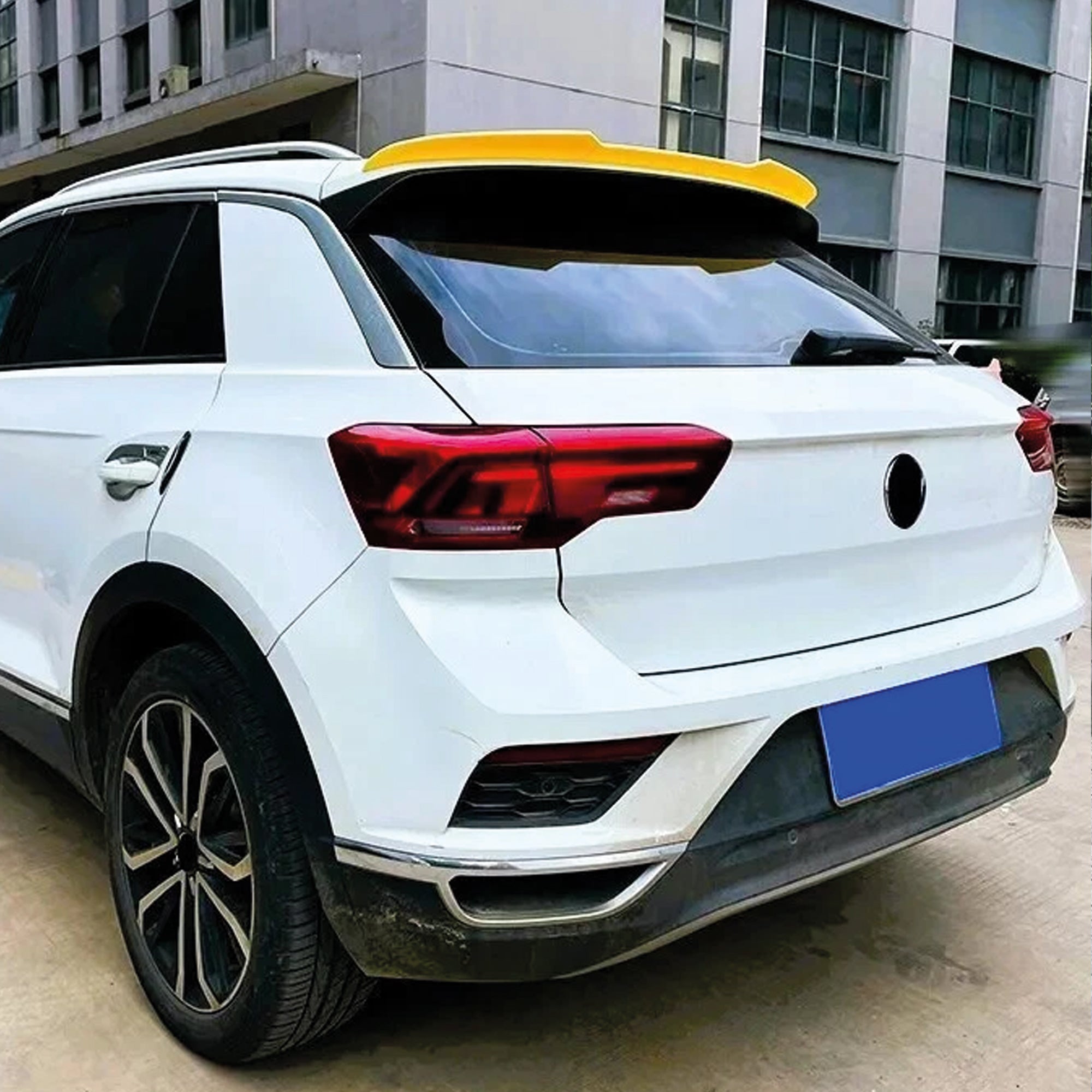 Rear Roof Spoiler For VW T-Roc 2017+ Spoiler Piano Black ABS Plastic