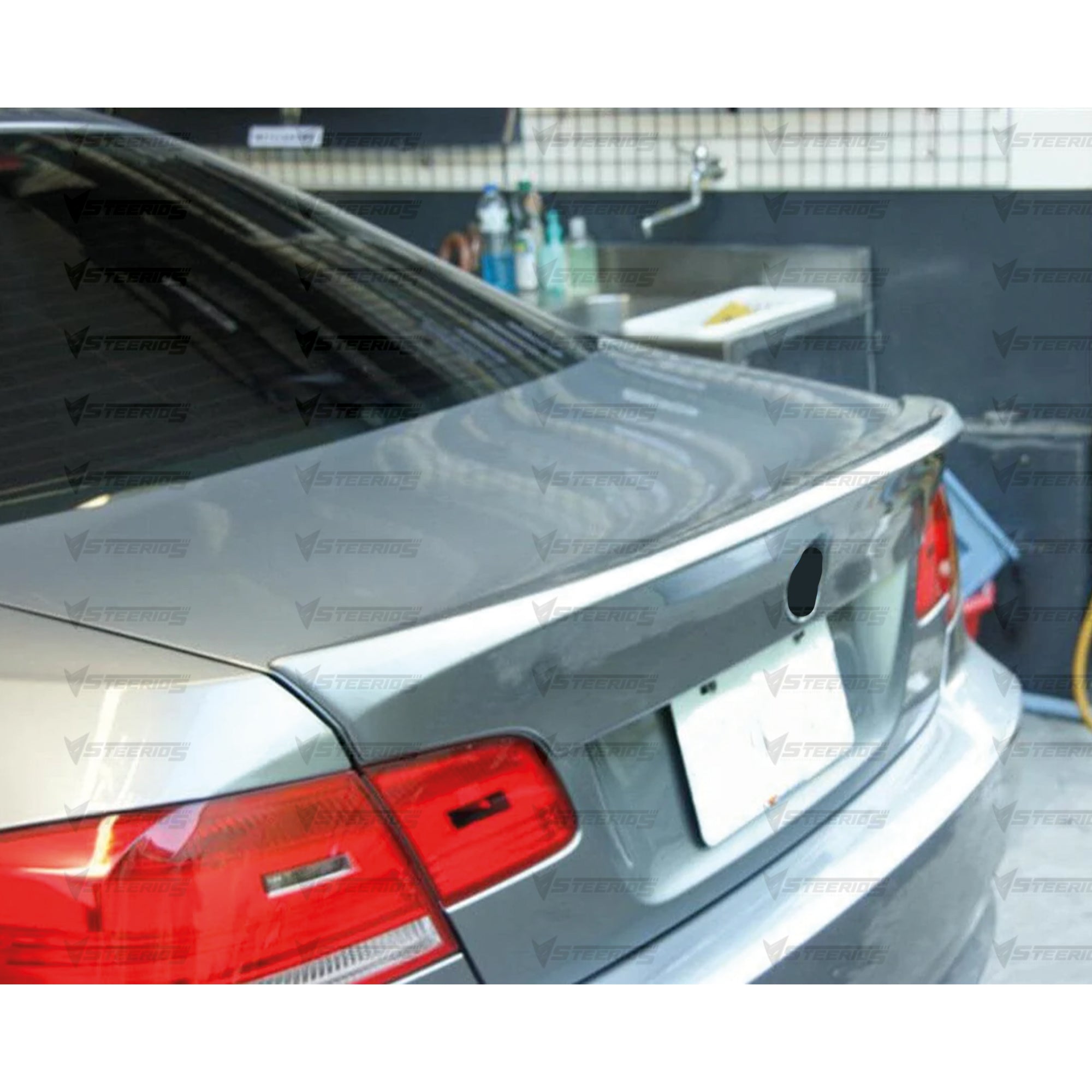 Rear Roof Spoiler For BMW 3 Series E92 Coupe 2007-2013 CSL Style Piano Black ABS Plastic