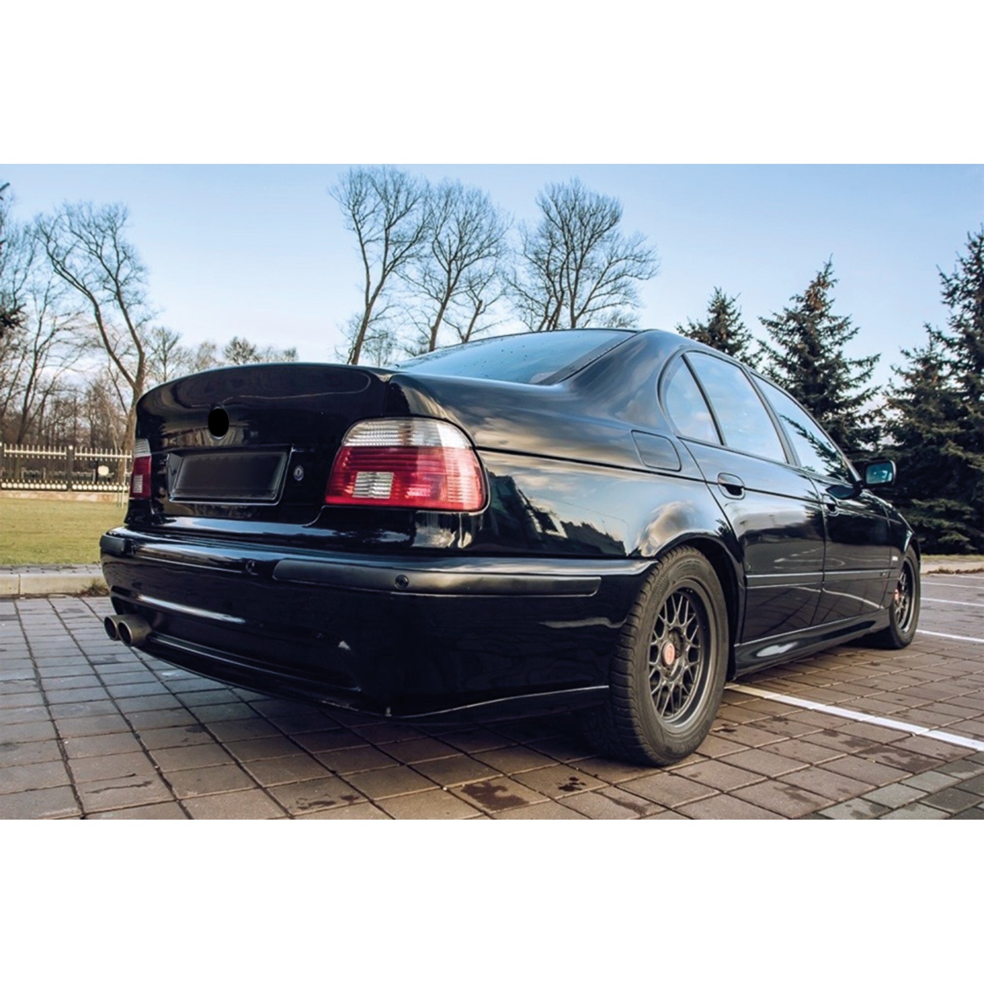 Rear Roof Spoiler For BMW E39 95-03 CSL Style Spoiler Piano Black ABS Plastic