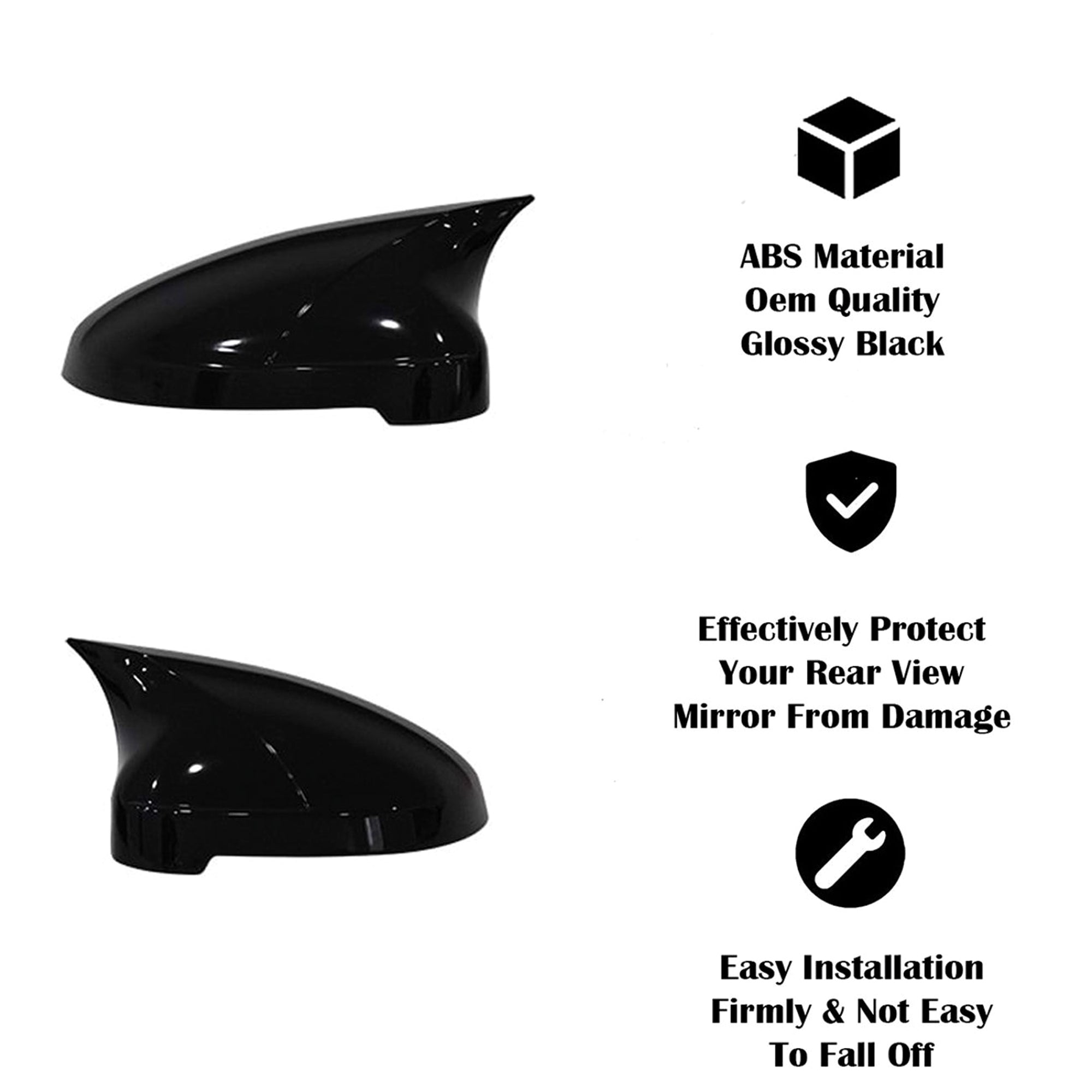 Mirror Cover for Audi A4 B9 2016-2021 Batman Model