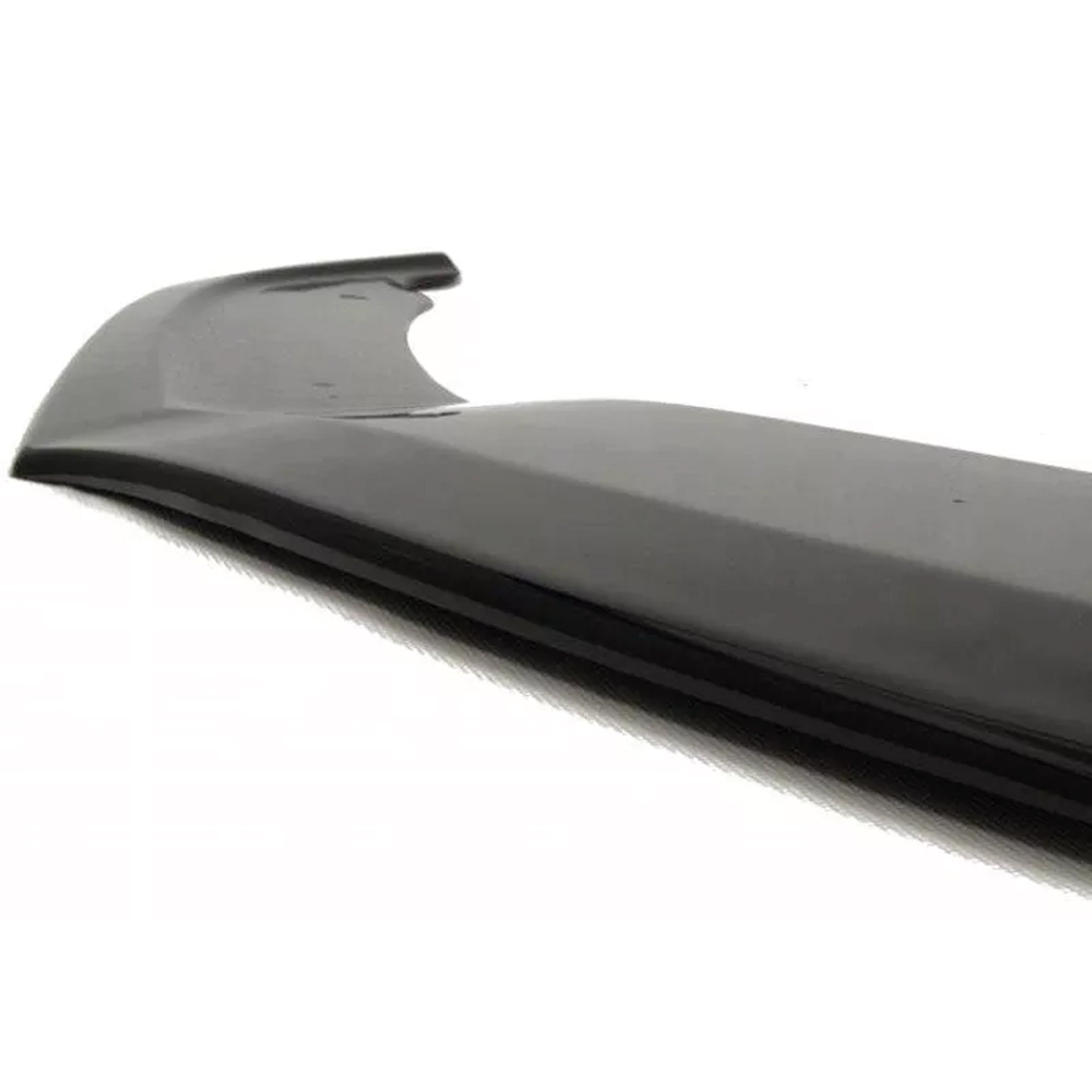 Front Bumper Lip Splitter for VW Volkswagen Scirocco R 2009-2013, ABS Plastic Piano Black Vacuum Car Tuning Body Part Body Kit