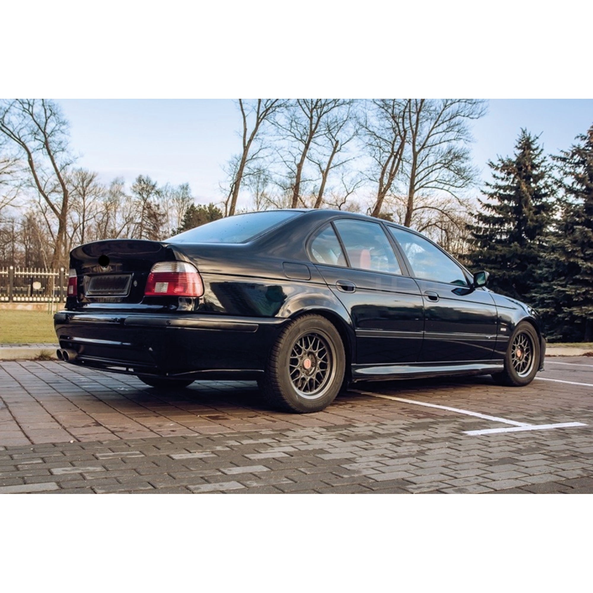 Rear Roof Spoiler For BMW E39 95-03 CSL Style Spoiler Piano Black ABS Plastic