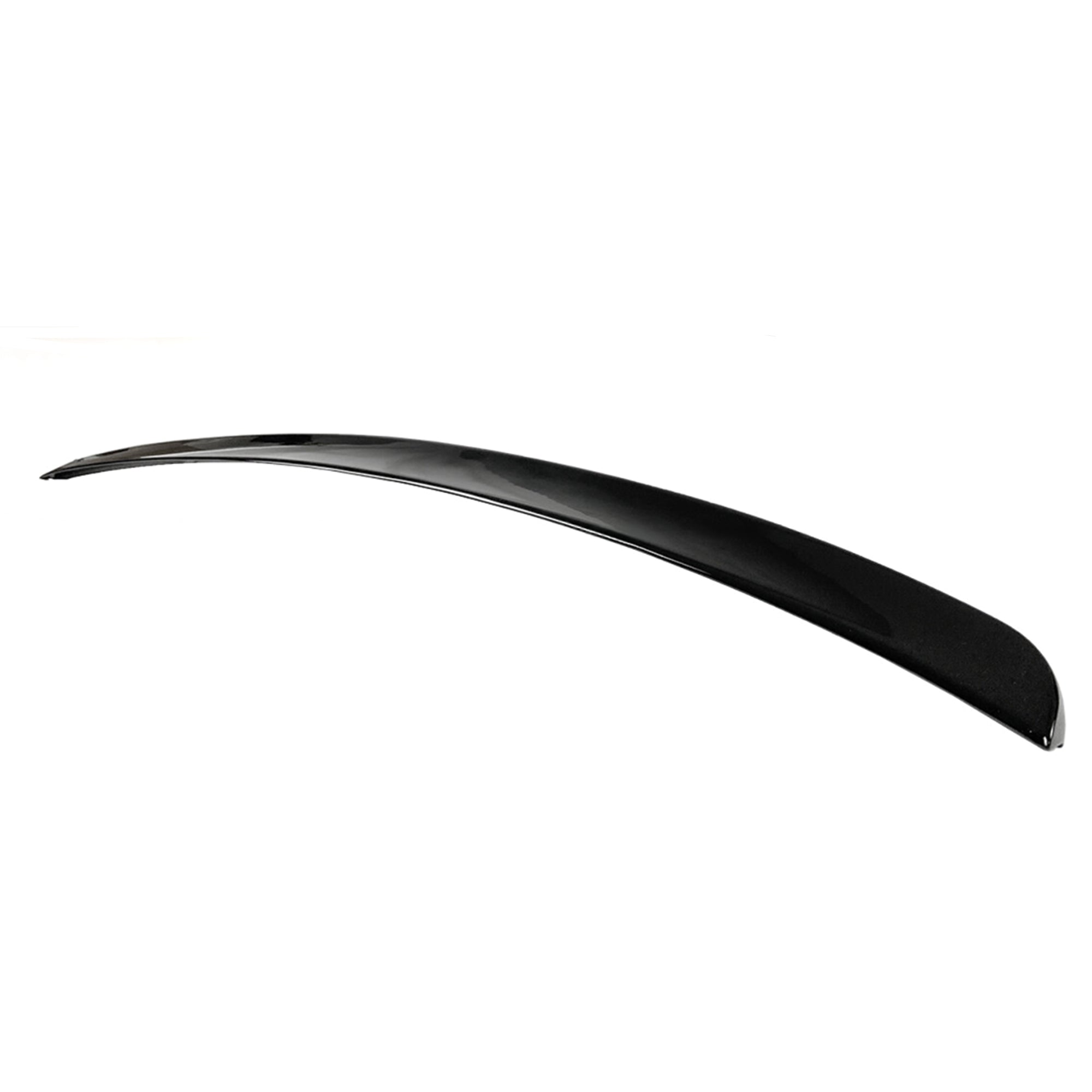 Rear Trunk Spoiler For Audi A4 B8 FL S4 Style 2012-2016 Piano Black ABS Plastic