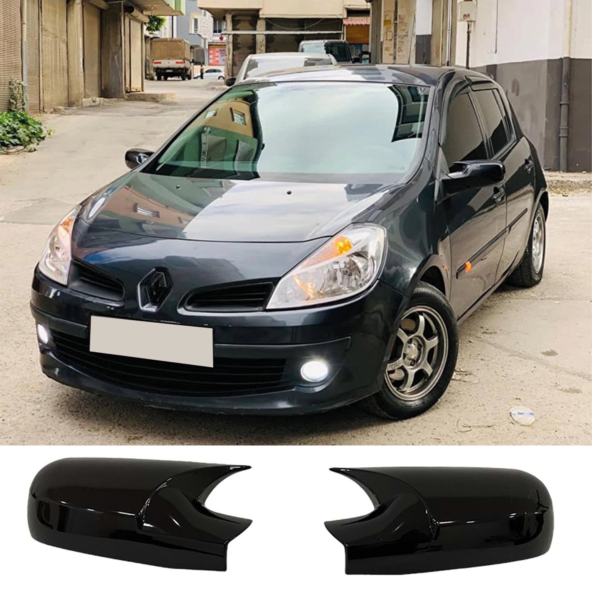 Mirror Cover for Renault Clio 3 2006-2009 / FL 2009-2012 Batman Model