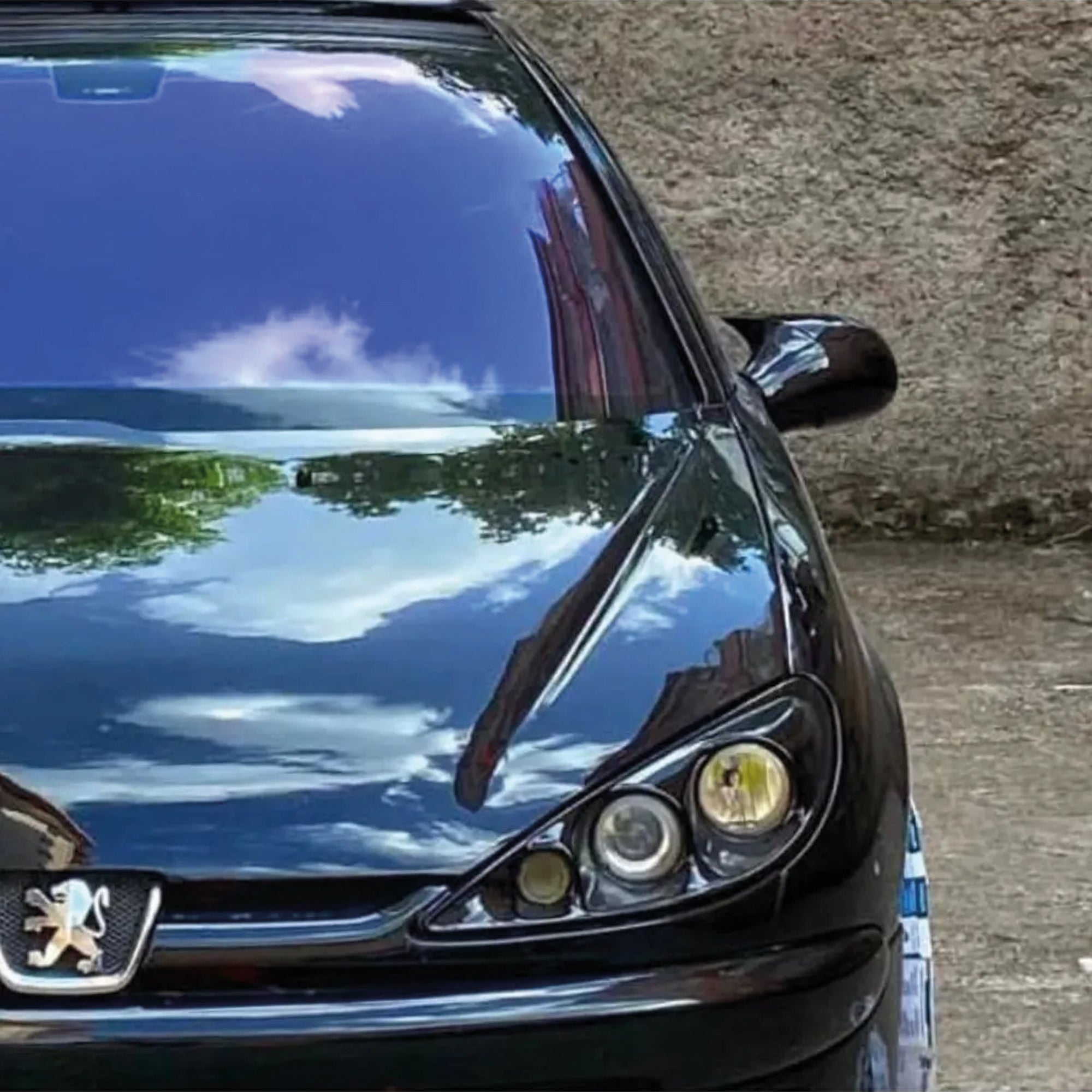 Mirror Cover for Peugeot 206 1998-2012 Batman Model