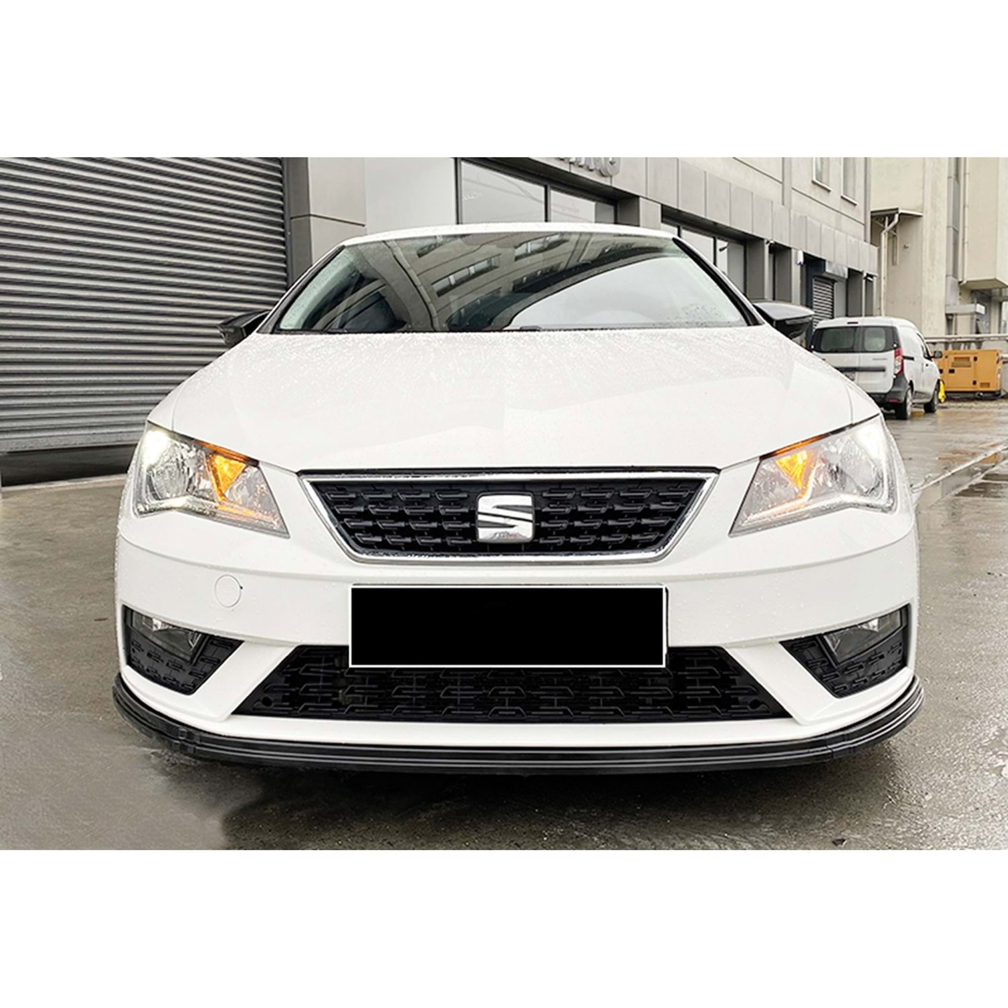 Front Bumper Lip for Seat Leon MK3 FL 2017-2020 Adjustable All Car