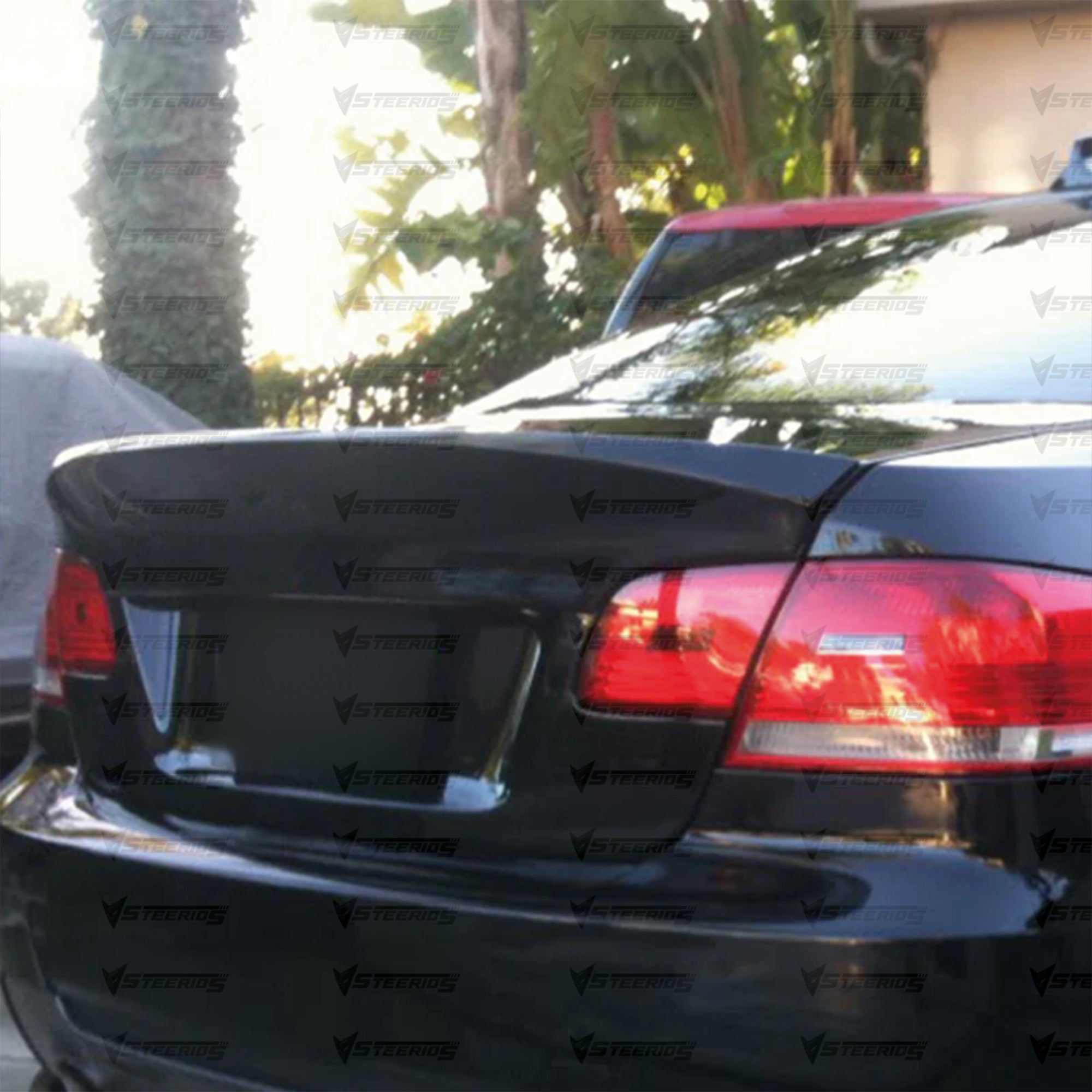 Rear Roof Spoiler For BMW 3 Series E92 Coupe 2007-2013 CSL Style Piano Black ABS Plastic