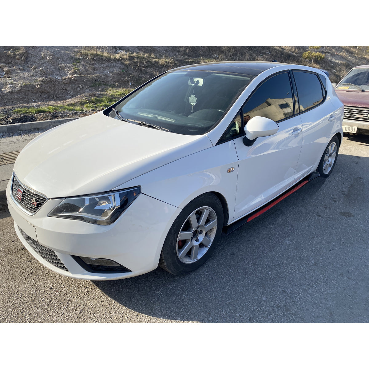 Universal Side Skirts 8pcs Adjustable All Car