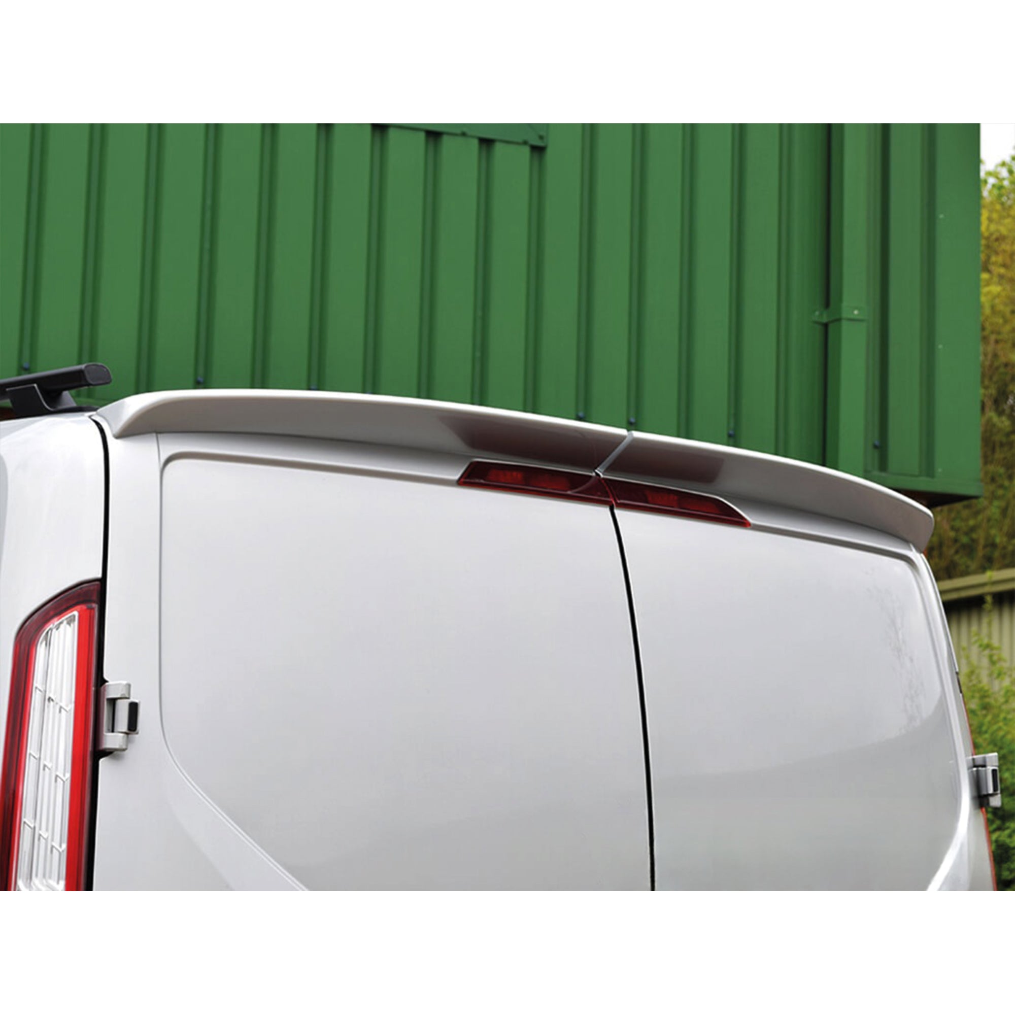 Rear Roof Spoiler For Custom 12-17 2DOOR Spoiler Piano Black ABS Plastic