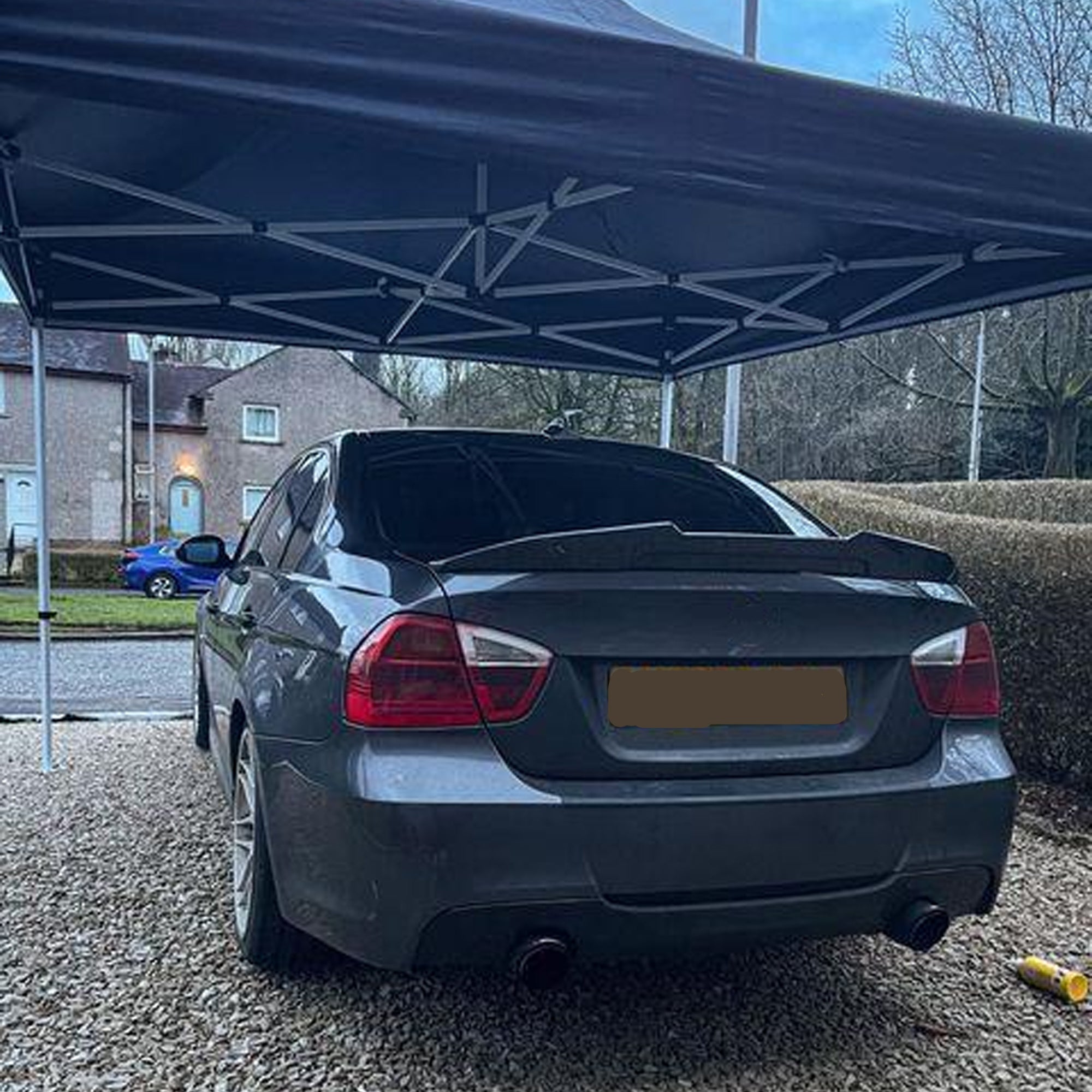 Rear Spoiler For BMW E90 3 Series PSM 2005-2012 Piano Black ABS Plastic