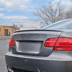 Rear Spoiler For BMW 3 Series E92 Coupe 2006-2013 M3 Style Piano Black ABS Plastic