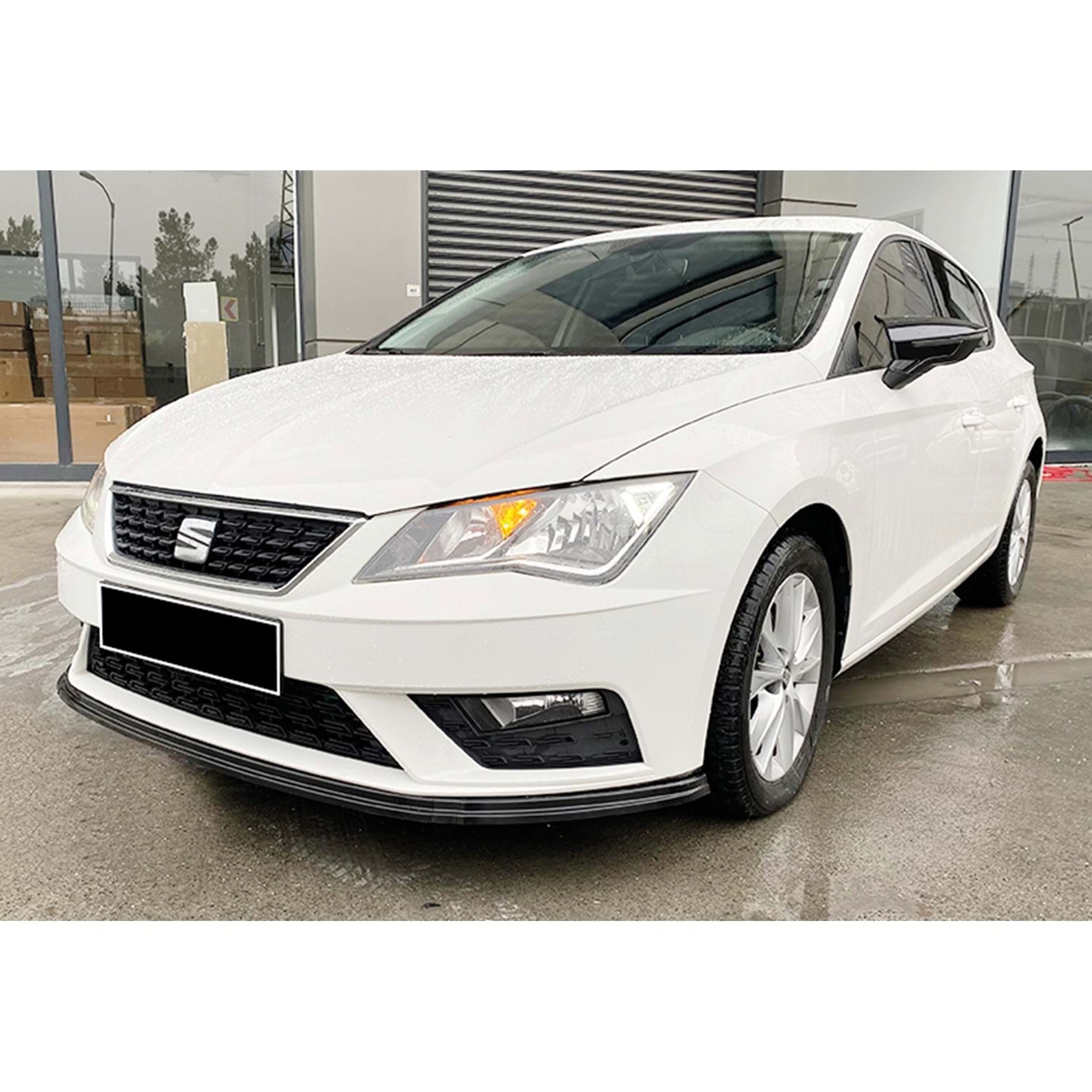 Front Bumper Lip for Seat Leon MK3 FL 2017-2020 Adjustable All Car