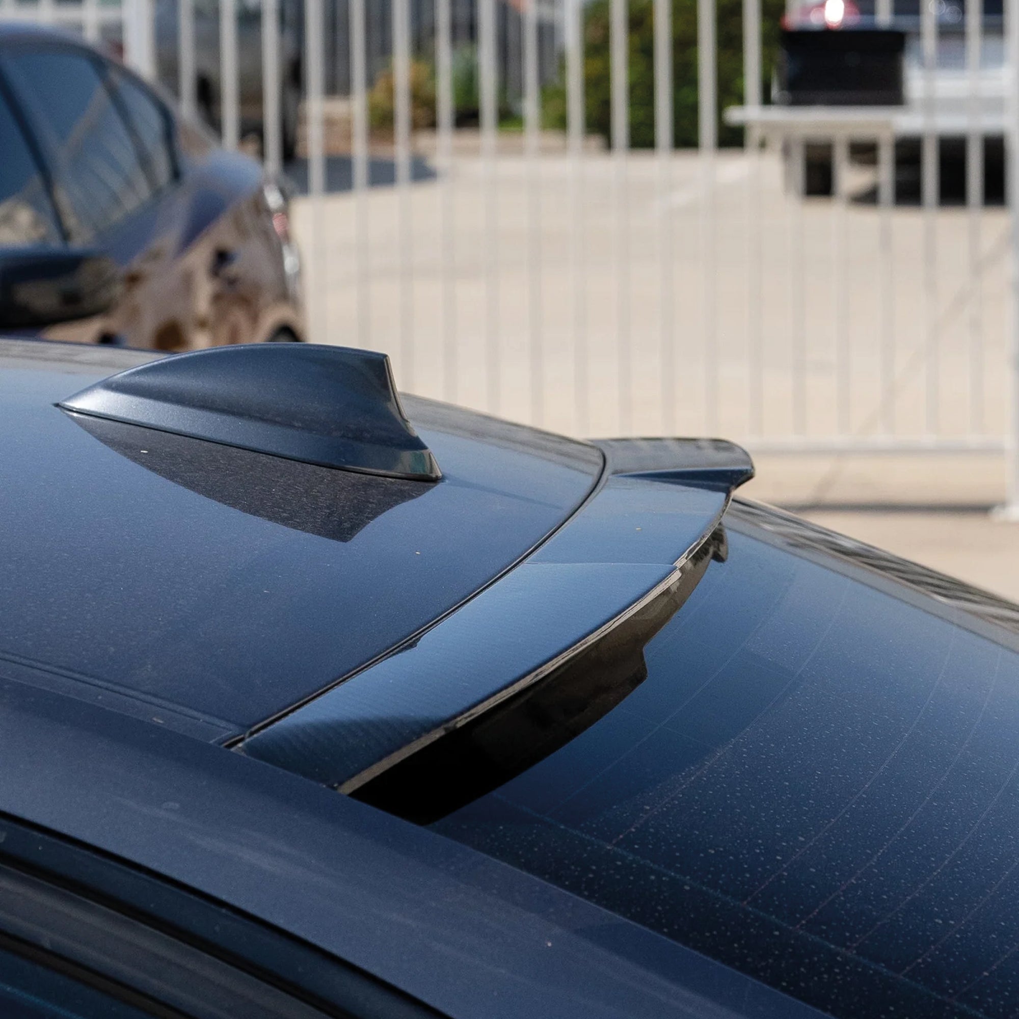 Roof Top Spoiler For BMW F30 M4 Style 320i 325i 328i 335i 340i 2012-2018 Piano Black ABS Plastic